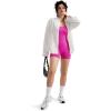 imageMOOSLOVER Women Strappy Backless Jumpsuits Tummy Control Bodycon Yoga Romper One Piece Workout Jumpsuit Shorts1 Rose Pink