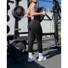 imageMOOSLOVER Women Strappy Backless One Piece Jumpsuits Tummy Control Padded Workout Rompers1 Black