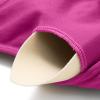 imageMOOSLOVER Women Strappy Backless One Piece Jumpsuits Tummy Control Padded Workout Rompers3 Hot Pink014