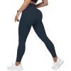 imageMOOSLOVER Seamless Butt Lifting Workout Leggings for Women High Waist Yoga Pants Compression Contour Tights1 Navy Blue