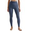 imageMOOSLOVER Seamless Butt Lifting Workout Leggings for Women High Waist Yoga Pants Compression Contour TightsBluesmile Contour
