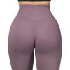 imageMOOSLOVER Seamless Butt Lifting Workout Leggings for Women High Waist Yoga Pants Compression Contour TightsDusty Pink