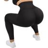 imageMOOSLOVER Women Corset High Waisted Leggings with Pockets Tummy Control Body Shaper Yoga Pants1 Black871