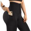 imageMOOSLOVER Women Corset High Waisted Leggings with Pockets Tummy Control Body Shaper Yoga Pants1 Black871