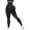 imageMOOSLOVER Women Corset High Waisted Leggings with Pockets Tummy Control Body Shaper Yoga Pants3 Black997