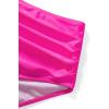 imageMOOSLOVER Women Mesh High Neck Bikini Sets High Waisted Two Piece Swimsuit Bathing Suits1 Hot Pink
