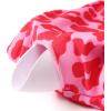 imageMOOSLOVER Women One Shoulder High Waisted Bikini Tie High Cut Two Piece SwimsuitsPink Leopard