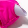 imageMOOSLOVER Women One Shoulder High Waisted Bikini Tie High Cut Two Piece SwimsuitsPink Rose15