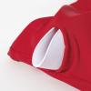 imageMOOSLOVER Women One Shoulder High Waisted Bikini Tie High Cut Two Piece SwimsuitsRed