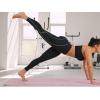 imageMOOSLOVER Women V Cross Waist Butt Lifting Leggings with Pockets High Waisted Yoga PantsBlack635