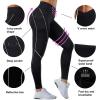 imageMOOSLOVER Women V Cross Waist Butt Lifting Leggings with Pockets High Waisted Yoga PantsBlack635