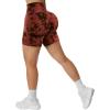 imageMOOSLOVER Women V Cross Waist Workout Shorts Butt Lifting High Waisted Biker Shorts