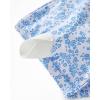 imageMOOSLOVER Women Cutout One Shoulder High Waisted Bikini High Cut Two Piece SwimsuitsBlue Floral23