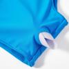 imageMOOSLOVER Women Cutout One Shoulder High Waisted Bikini High Cut Two Piece SwimsuitsLight Blue