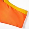 imageMOOSLOVER Women Cutout One Shoulder High Waisted Bikini High Cut Two Piece SwimsuitsOrange Yellow