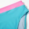 imageMOOSLOVER Women Cutout One Shoulder High Waisted Bikini High Cut Two Piece SwimsuitsPink Blue13