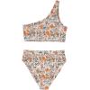 imageMOOSLOVER Women Cutout One Shoulder High Waisted Bikini High Cut Two Piece SwimsuitsYellow Floral22