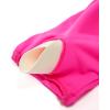 imageMOOSLOVER Women V Neck Knot Front High Waisted Bikini Sets High Cut Two Piece SwimsuitRose