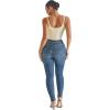 imageMOOSLOVER Women Zipper Sleeveless Shapewear Bodysuits Tummy Control Sculpting Body Suits Basic Cami TopBeige