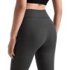 imageMOOSLOVER Women Flare Leggings Fold Over Bootcut Yoga Pants Casual Y2K Lounge Pants Comfy Cotton LeggingsGrey