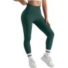 imageMOOSLOVER Seamless Butt Lifting Workout Leggings for Women High Waist Yoga Pants Compression Contour Tights1 Teal