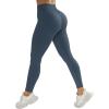 imageMOOSLOVER Seamless Butt Lifting Workout Leggings for Women High Waist Yoga Pants Compression Contour TightsBsteel Bluestrong Tummy Control008