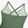 imageMOOSLOVER Women Twist Push Up One Piece Swimsuit Warp Tummy Control Bathing Suit SwimwearArmy Green
