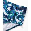 imageMOOSLOVER Women Twist V Neck Tankini Swimsuits High Wasited Two Piece Bathing Suits SwimwearBlue Floral