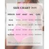 imageMOOSLOVER Women Bikini Sets One Shoulder High Waisted Swimsuit Whip Stitch 2 Piece Bathing SuitsRose Pink