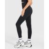 imageMOOSLOVER Women Corset High Waisted Leggings with Pockets Tummy Control Body Shaper Yoga PantsModerate Tummy Controlblack
