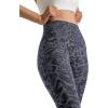 imageMOOSLOVER Women High Waisted Workout Leggings Seamless Compression Tummy Control Yoga Pants No Front SeamBlue Leopard