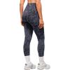 imageMOOSLOVER Women High Waisted Workout Leggings Seamless Compression Tummy Control Yoga Pants No Front SeamBlue Leopard