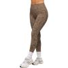 imageMOOSLOVER Women High Waisted Workout Leggings Seamless Compression Tummy Control Yoga Pants No Front SeamBrown Leopard