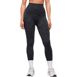 imageMOOSLOVER Women High Waisted Workout Leggings Seamless Compression Tummy Control Yoga Pants No Front SeamBlack Leopard