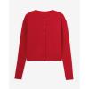 imageMOOSLOVER Women Cropped Cardigan Sweaters Long Sleeve Button Up Fall Fashion Knit Top Trendy Y2k OutfitsRed